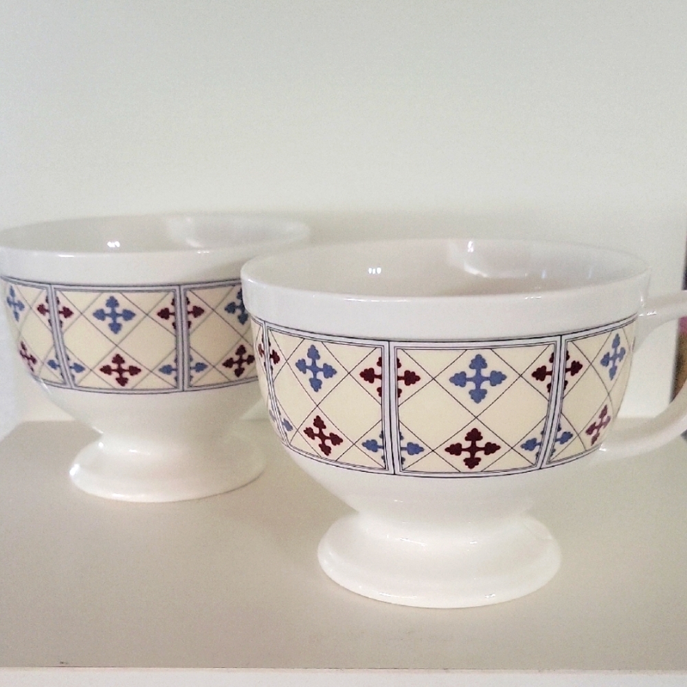 Thomas O'Brien Reed&Barton Capuccino Mugs (2)